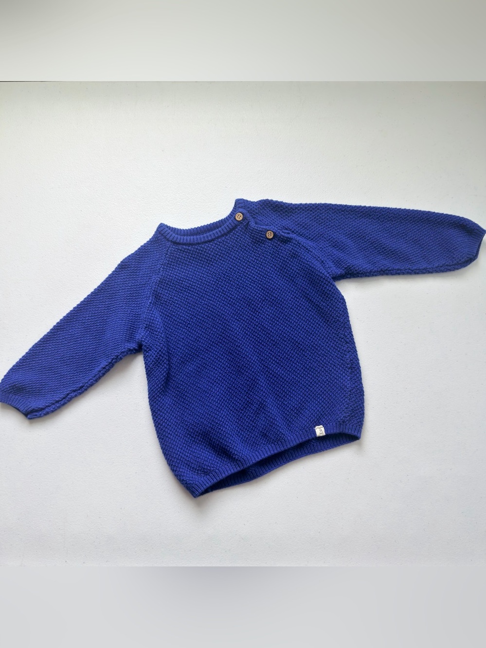 Me & Henry London 4/5Y Royal Blue Roan Sweater Preppy European EUC